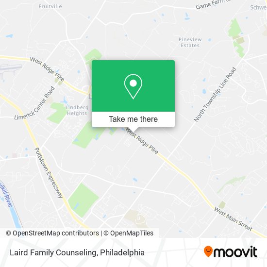 Laird Family Counseling map