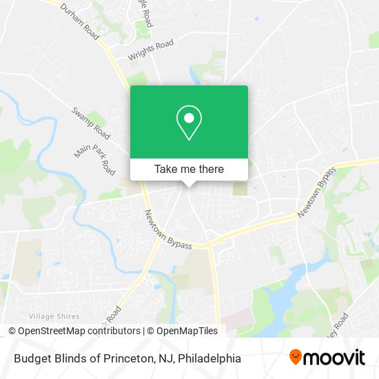 Budget Blinds of Princeton, NJ map