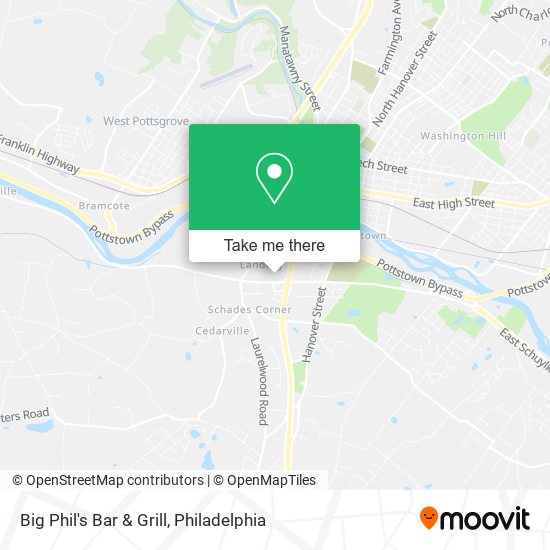 Big Phil's Bar & Grill map