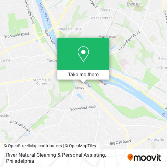 River Natural Cleaning & Personal Assisting map
