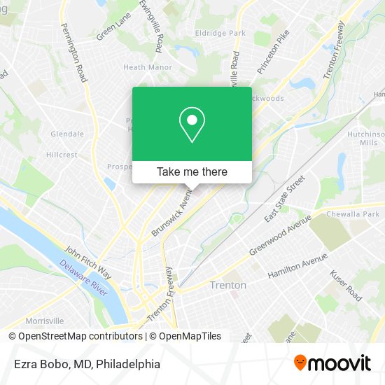 Ezra Bobo, MD map