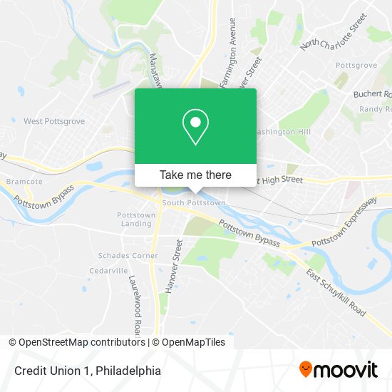 Credit Union 1 map