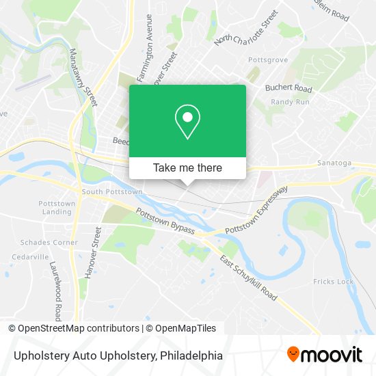 Upholstery Auto Upholstery map