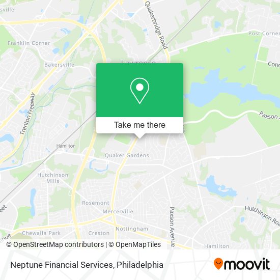 Neptune Financial Services map