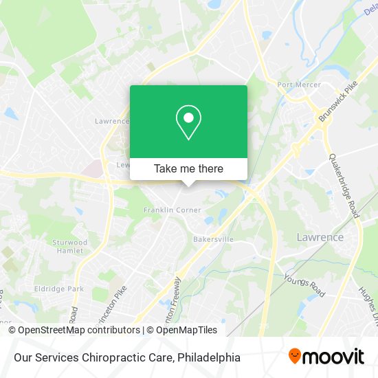 Our Services Chiropractic Care map