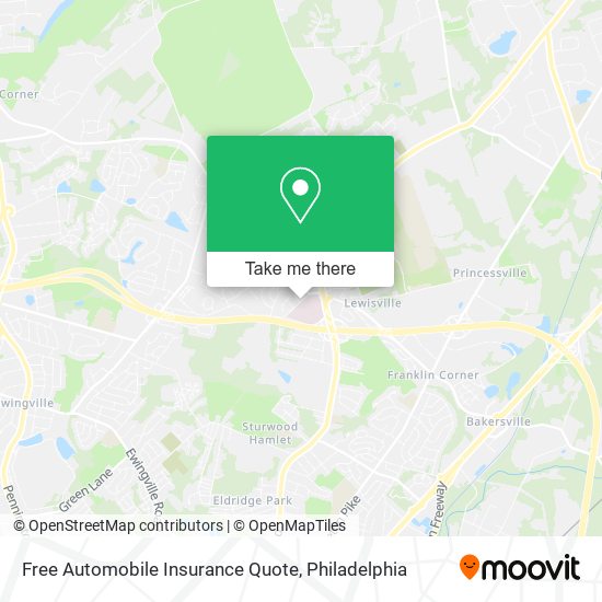 Free Automobile Insurance Quote map