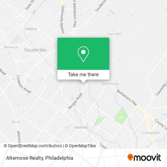 Altemose Realty map