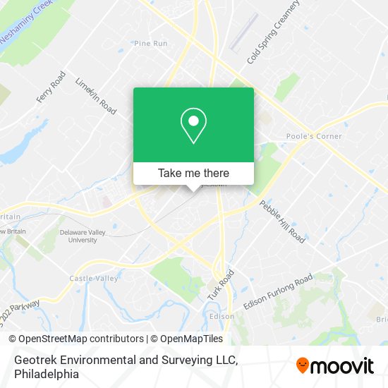 Geotrek Environmental and Surveying LLC map