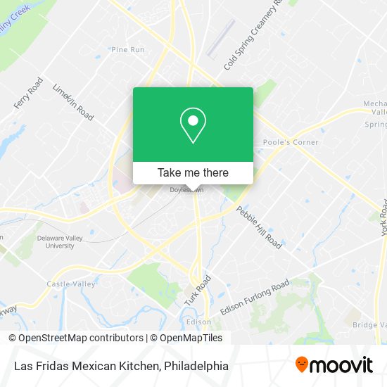 Las Fridas Mexican Kitchen map