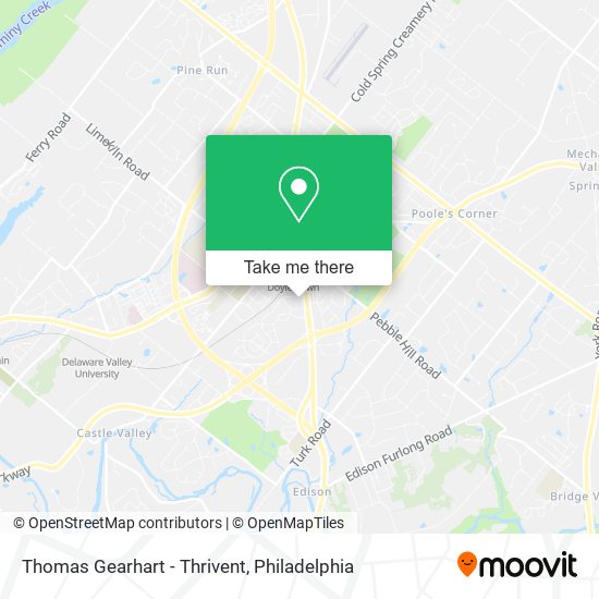 Thomas Gearhart - Thrivent map