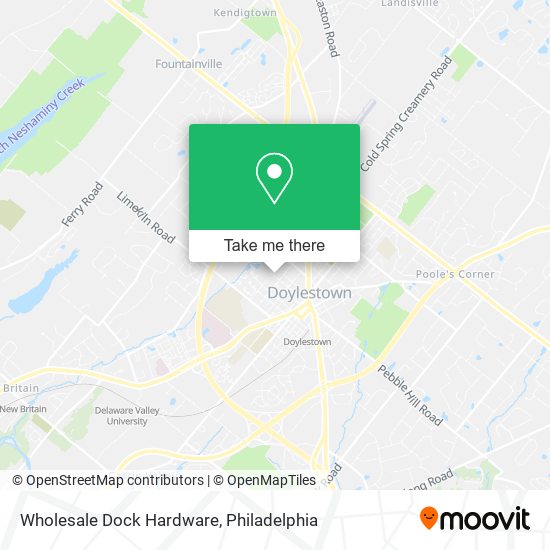 Wholesale Dock Hardware map
