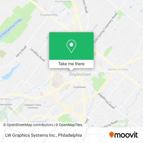 LW Graphics Systems Inc. map