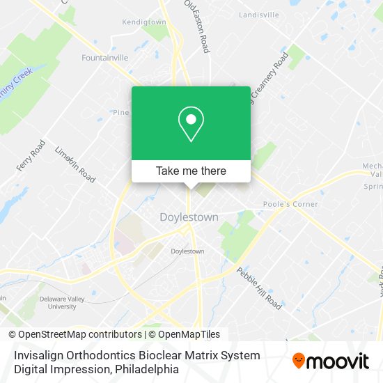 Mapa de Invisalign Orthodontics Bioclear Matrix System Digital Impression