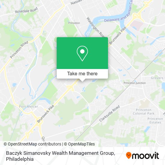 Baczyk Simanovsky Wealth Management Group map