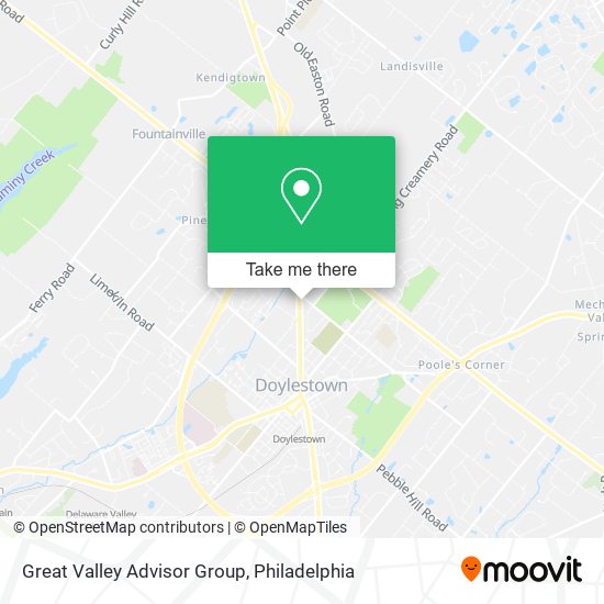 Great Valley Advisor Group map