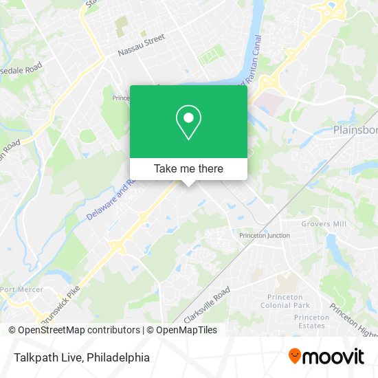 Mapa de Talkpath Live