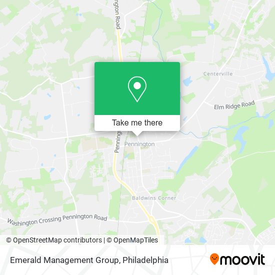 Emerald Management Group map