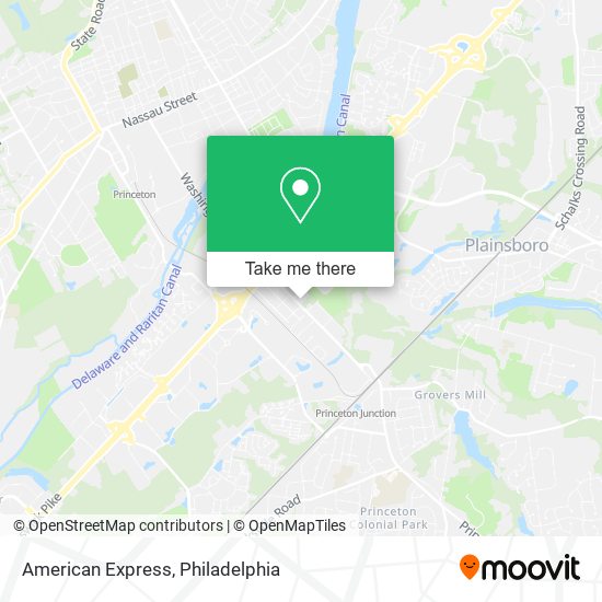 Mapa de American Express