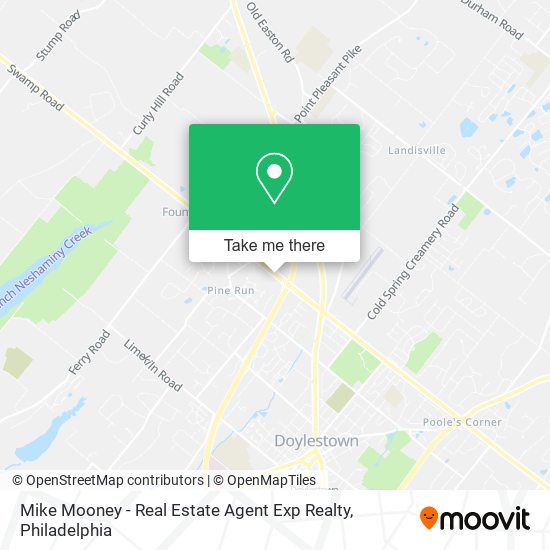 Mike Mooney - Real Estate Agent Exp Realty map