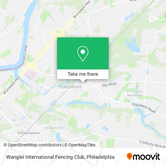 Mapa de Wanglei International Fencing Club