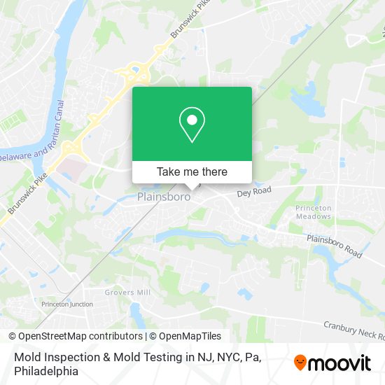 Mapa de Mold Inspection & Mold Testing in NJ, NYC, Pa