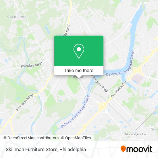 Mapa de Skillman Furniture Store