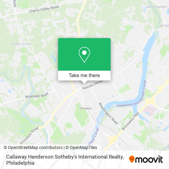 Callaway Henderson Sotheby's International Realty map