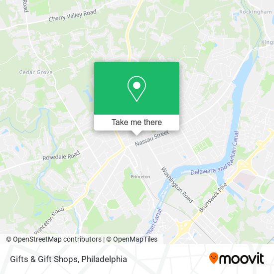 Gifts & Gift Shops map