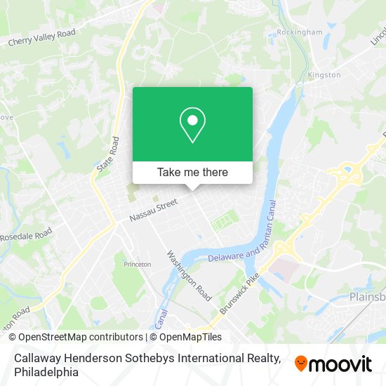Callaway Henderson Sothebys International Realty map