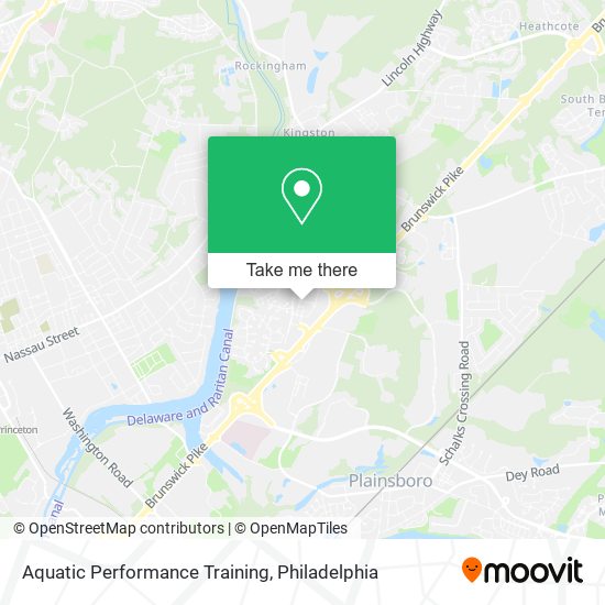 Aquatic Performance Training map