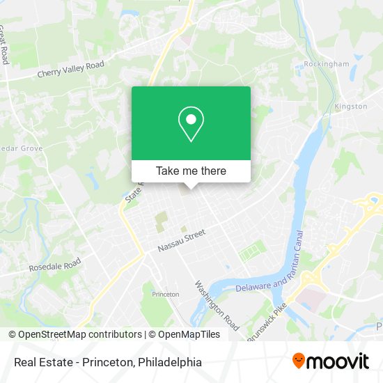 Real Estate - Princeton map