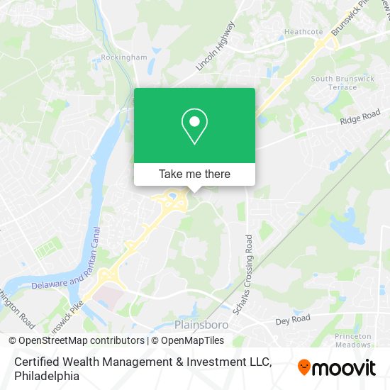 Mapa de Certified Wealth Management & Investment LLC