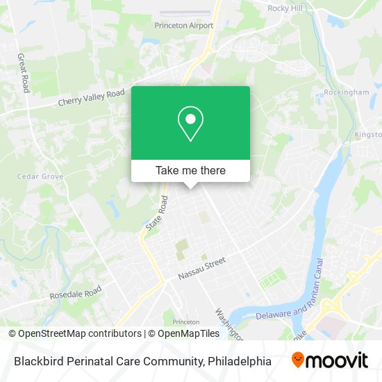 Blackbird Perinatal Care Community map