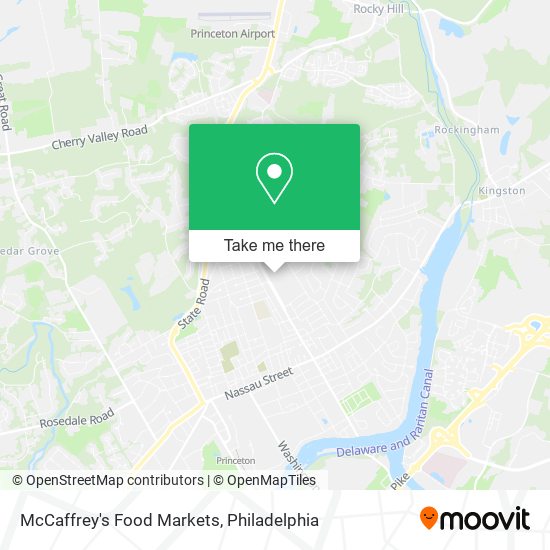 McCaffrey's Food Markets map