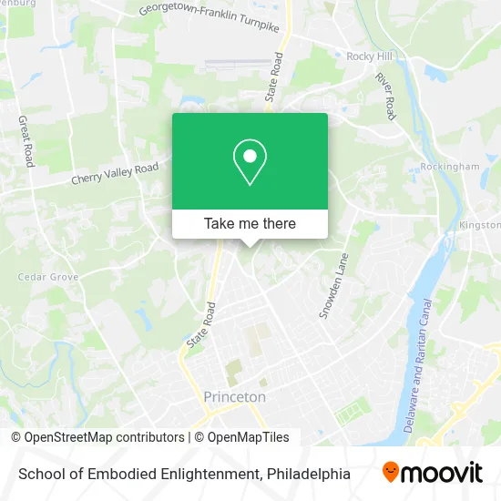 School of Embodied Enlightenment map