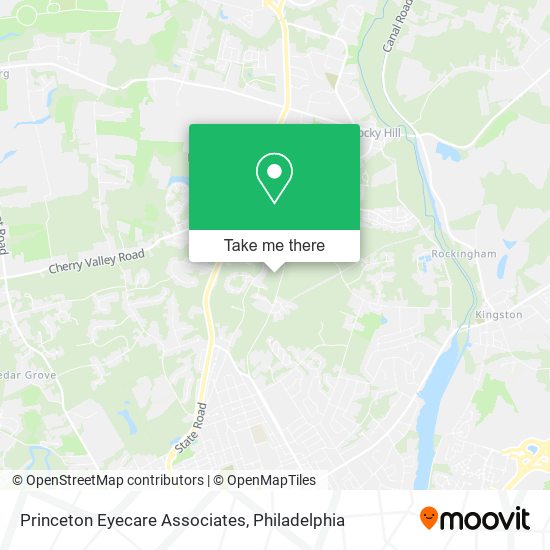 Princeton Eyecare Associates map