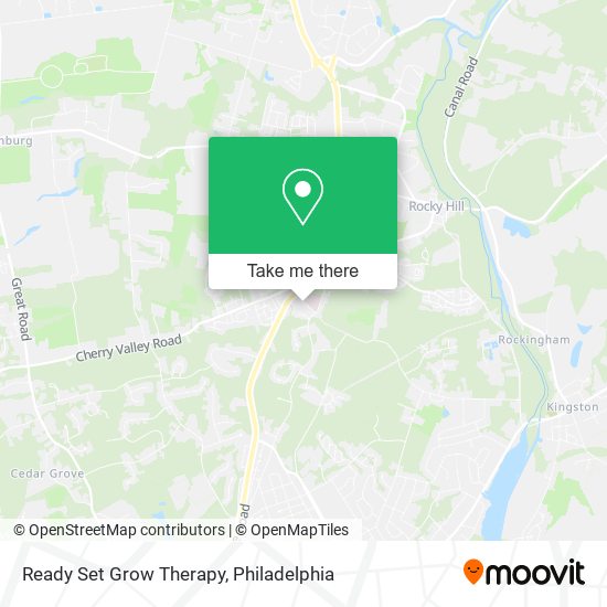 Ready Set Grow Therapy map