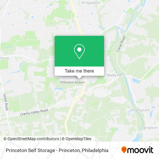 Princeton Self Storage - Princeton map