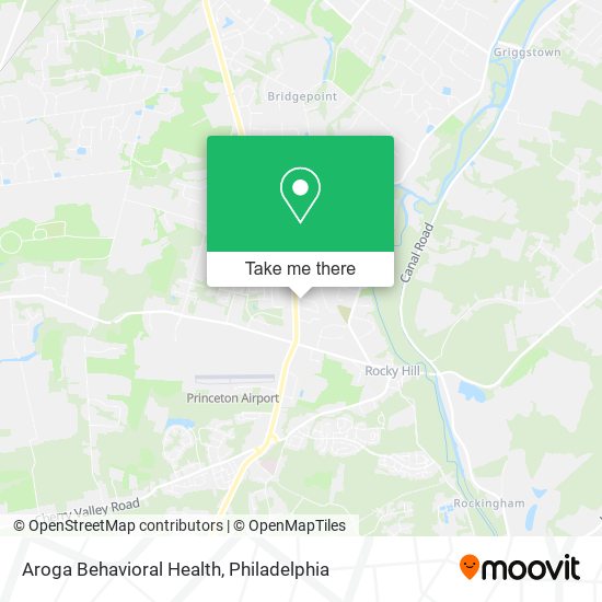 Mapa de Aroga Behavioral Health