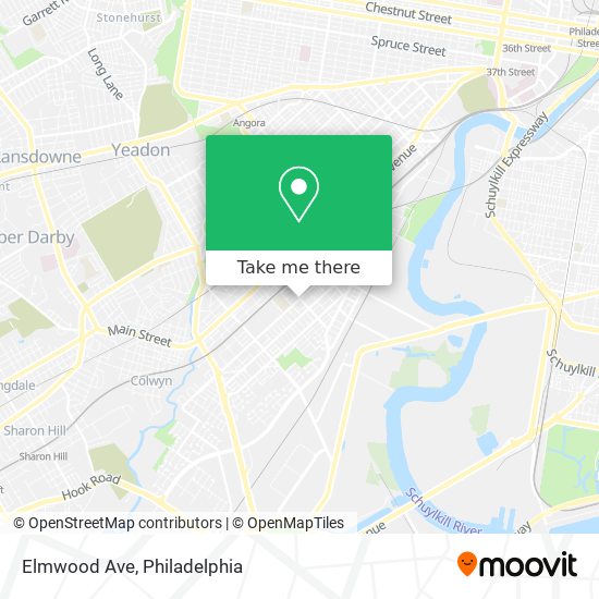 Mapa de Elmwood Ave