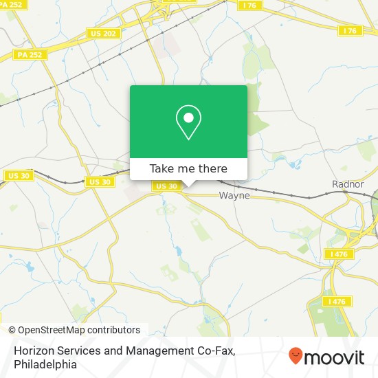 Mapa de Horizon Services and Management Co-Fax