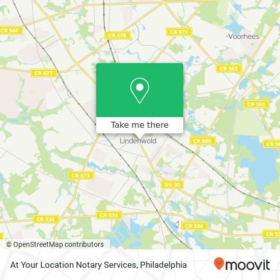 At Your Location Notary Services map