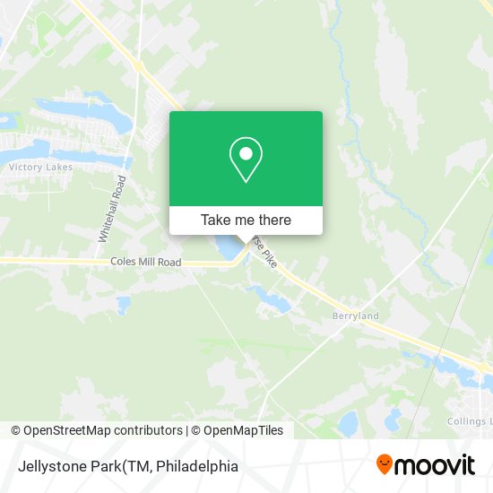 Mapa de Jellystone Park