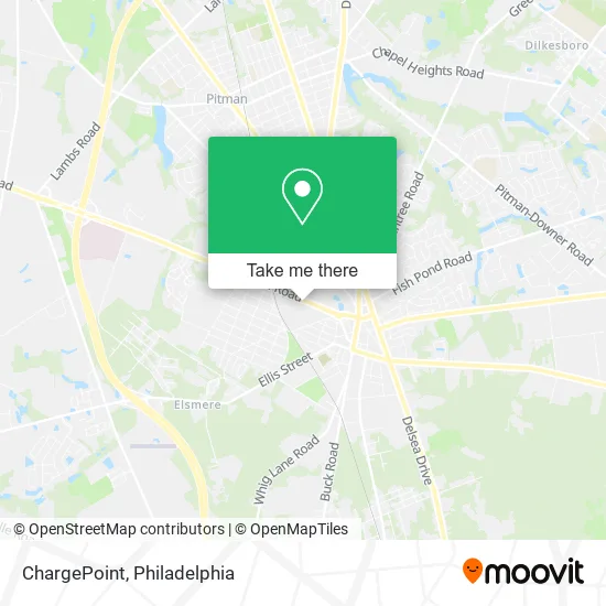 ChargePoint map