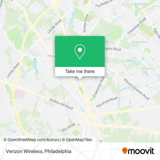 Verizon Wireless map