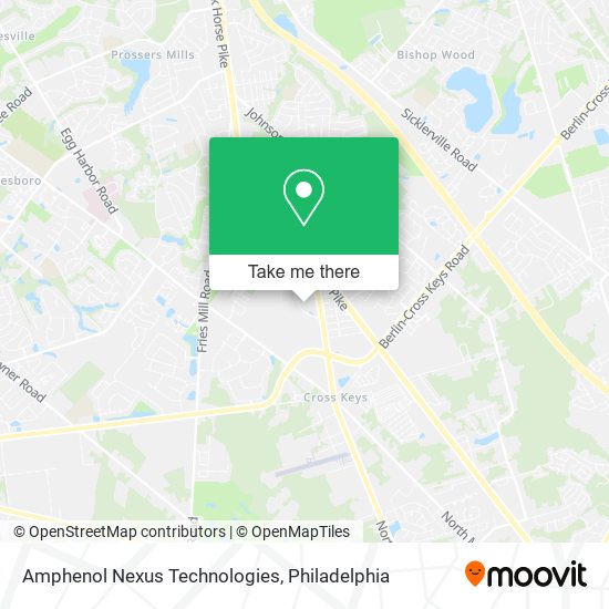 Mapa de Amphenol Nexus Technologies