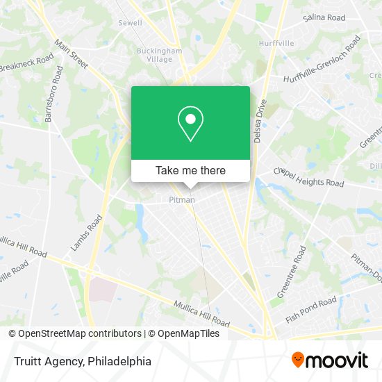 Truitt Agency map