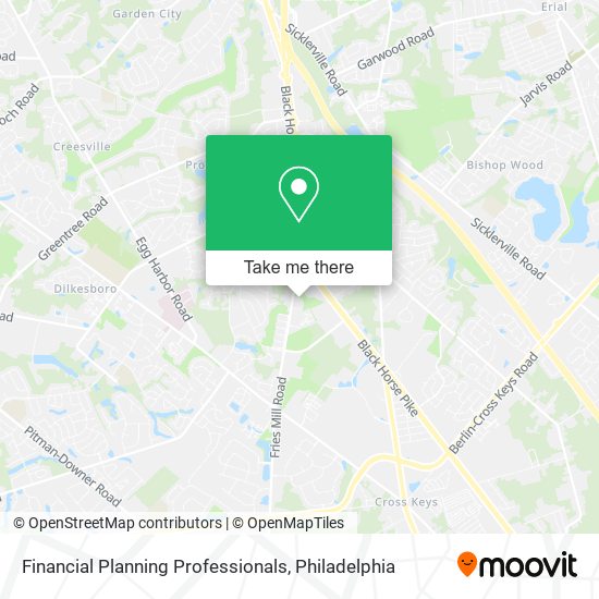 Financial Planning Professionals map