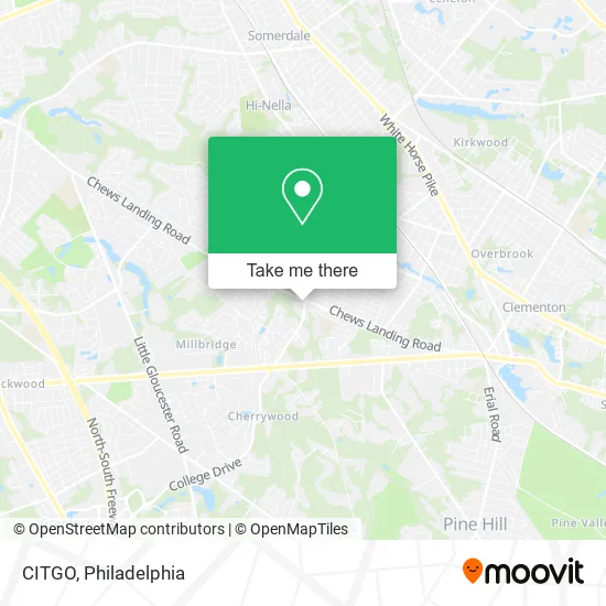 CITGO map