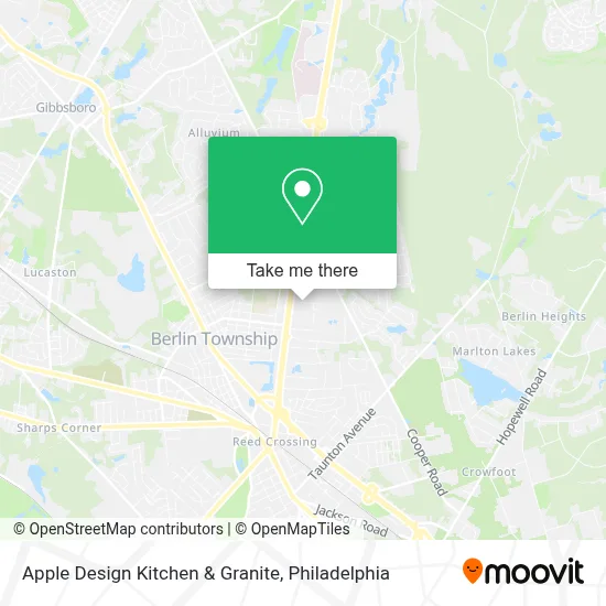Apple Design Kitchen & Granite map